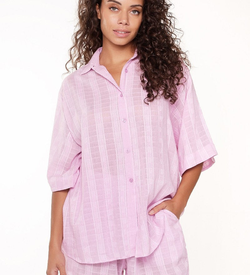 Lingadore Pink Lavender PJ Short Set