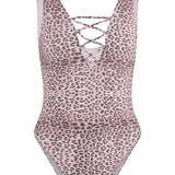 Lingadore Pink Leopard Print Swimsuit