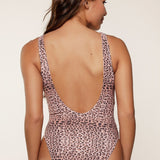 Lingadore Pink Leopard Print Swimsuit