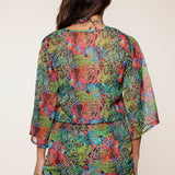 Lingadore Tropical Flower Print  Cover-Up/Tunic