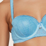 Lingadore Strapless Balconette Bra in Bonnie Blue