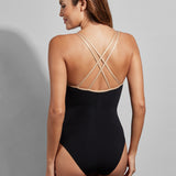 Empreinte Black Cosmic Swimsuit